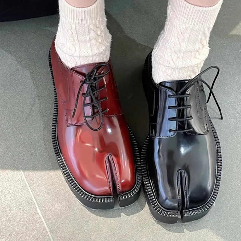 Mocasines con punta abierta y plataforma gruesa de diseñador de marca | Zapatos y calzado · Omeda.es - Imagen 14