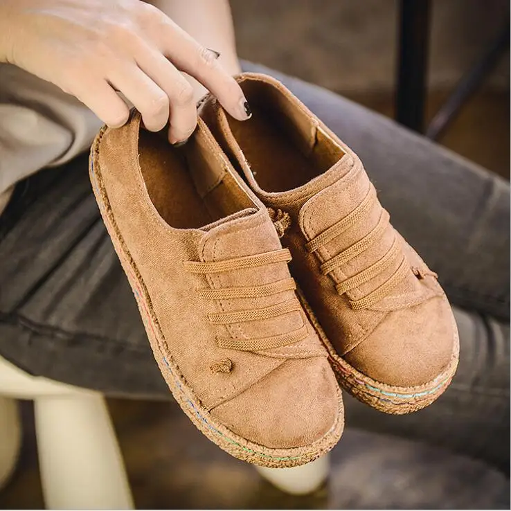 Mocasines de suela plana con cordones para mujer, zapatos informales | Zapatos y calzado · Omeda.es - Imagen 16