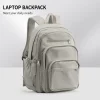 Mochila casual de nailon, mochila para mujer, diseño multibolsillo en | Accesorios de moda · Omeda.es
