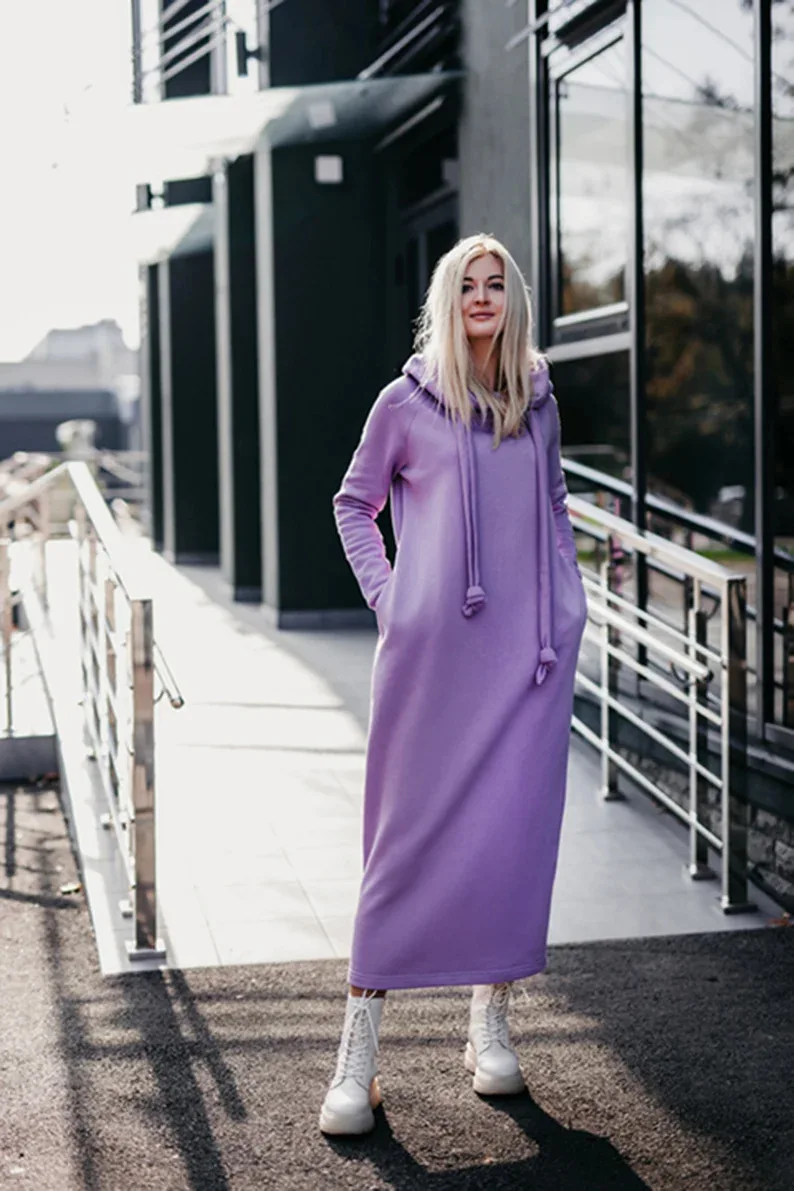 Moda mujer nuevo suelto grande tejido con capucha Otoño Invierno | Ropa de mujer · Omeda.es