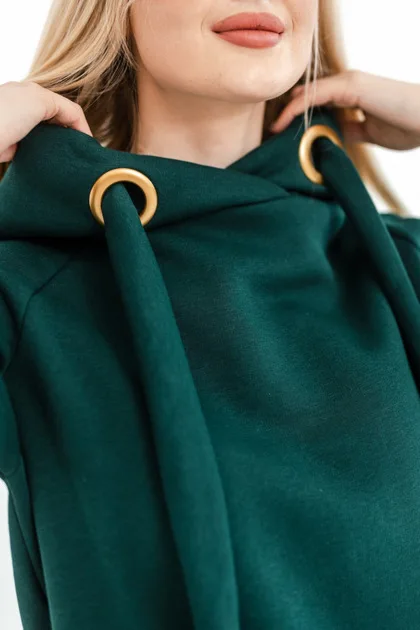 Moda mujer nuevo suelto grande tejido con capucha Otoño Invierno | Ropa de mujer · Omeda.es - Imagen 16