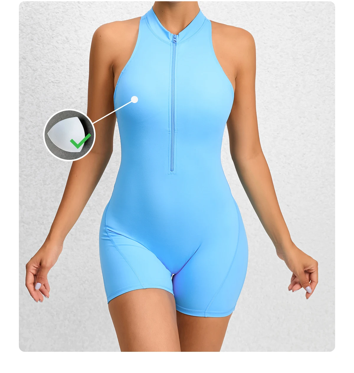 Mono de Yoga con espalda descubierta para mujer, traje de | Ropa de mujer · Omeda.es - Imagen 3