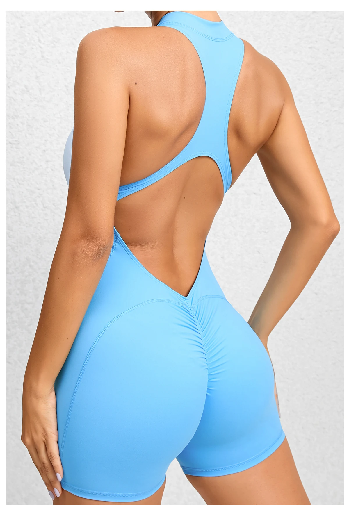 Mono de Yoga con espalda descubierta para mujer, traje de | Ropa de mujer · Omeda.es - Imagen 9