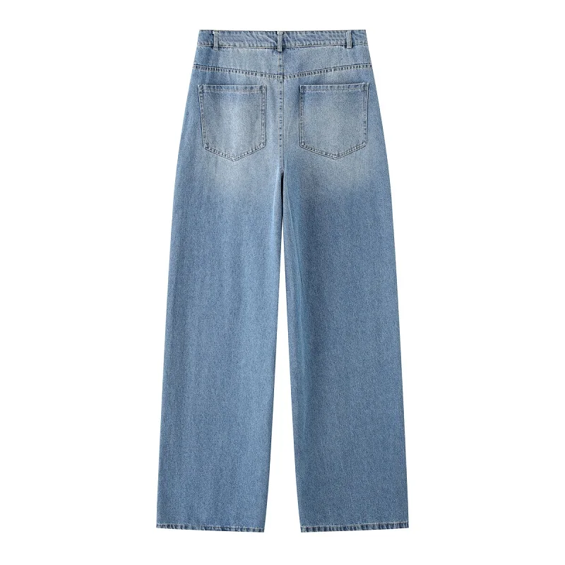 MUJER 2025 pantalones vaqueros holgados azules para mujer, pantalones | Ropa de mujer · Omeda.es - Imagen 3