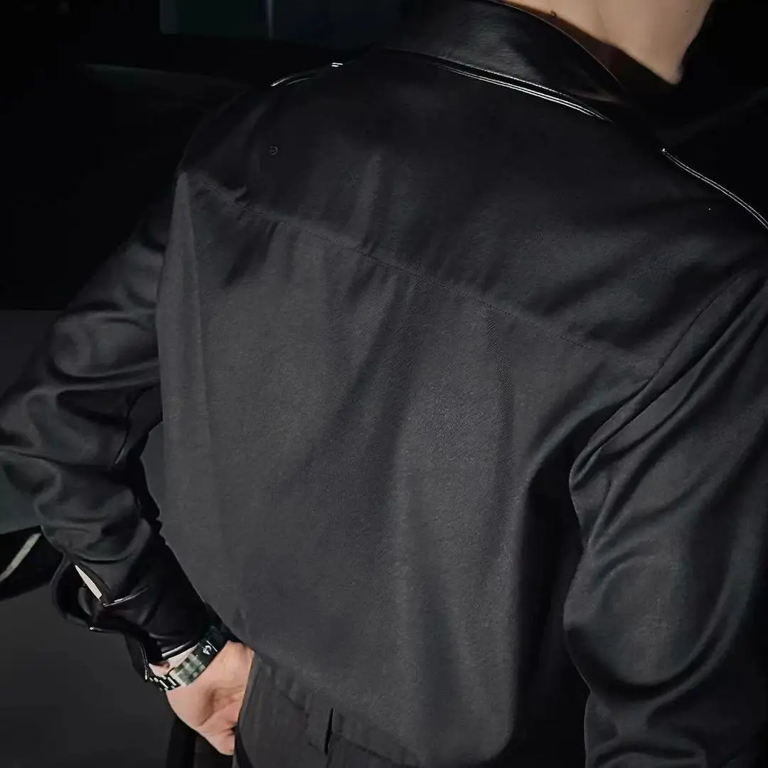 Nueva camisa versátil informal de moda para hombres Camisa de manga | Ropa de hombre · Omeda.es - Imagen 8