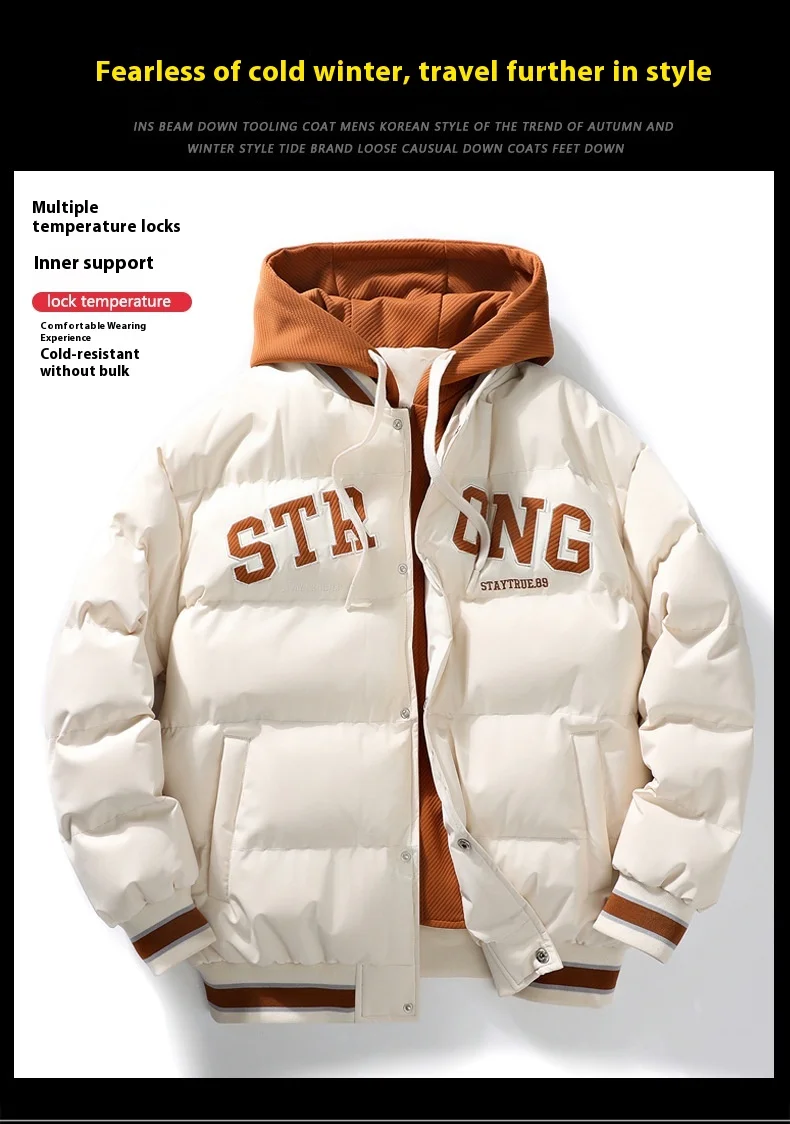 Nueva chaqueta con capucha para hombre, abrigo cálido de invierno, | Ropa de hombre · Omeda.es - Imagen 3