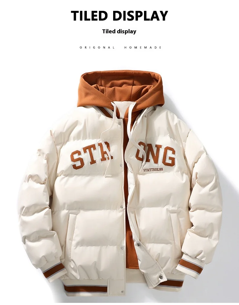 Nueva chaqueta con capucha para hombre, abrigo cálido de invierno, | Ropa de hombre · Omeda.es - Imagen 9