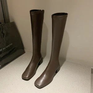 Nueva moda de otoño e invierno, botas altas versátiles, zapatos | Zapatos y calzado · Omeda.es