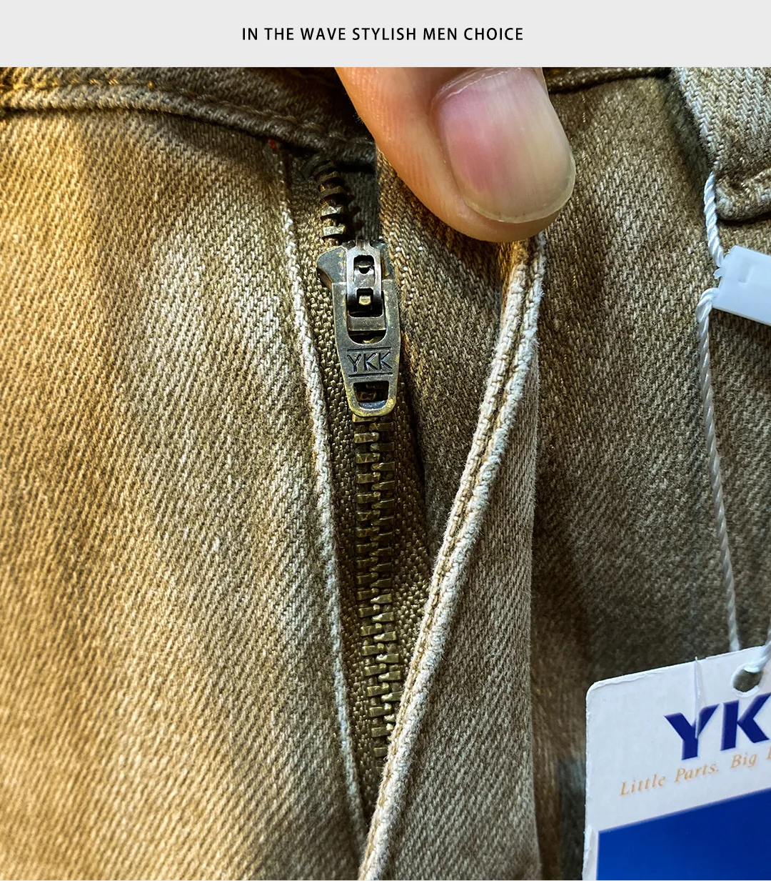 Nueva moda Stretch Slim Fit Jeans para hombres marca americana de | Ropa de hombre · Omeda.es - Imagen 15