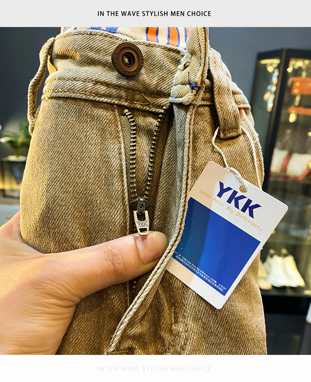 Nueva moda Stretch Slim Fit Jeans para hombres marca americana de | Ropa de hombre · Omeda.es - Imagen 23