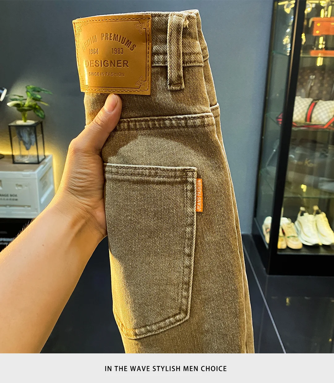 Nueva moda Stretch Slim Fit Jeans para hombres marca americana de | Ropa de hombre · Omeda.es - Imagen 24