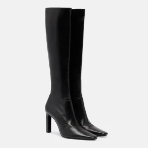 Nueva semana de la moda Show negro marrón conciso hasta la rodilla | Zapatos y calzado · Omeda.es