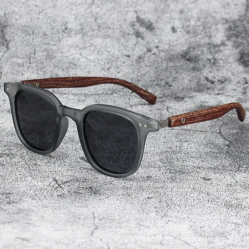 Nuevas gafas de sol Vintage con montura de madera para hombre, gafas | Accesorios de moda · Omeda.es - Imagen 10