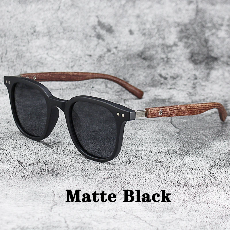 Nuevas gafas de sol Vintage con montura de madera para hombre, gafas | Accesorios de moda · Omeda.es - Imagen 15