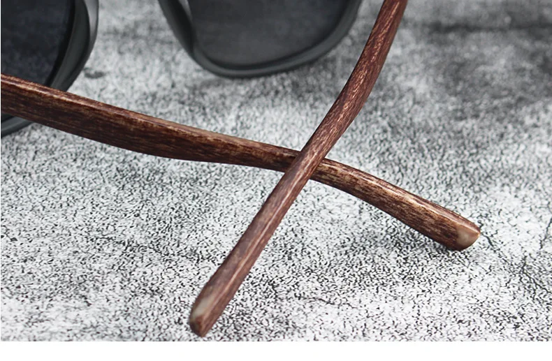 Nuevas gafas de sol Vintage con montura de madera para hombre, gafas | Accesorios de moda · Omeda.es - Imagen 5