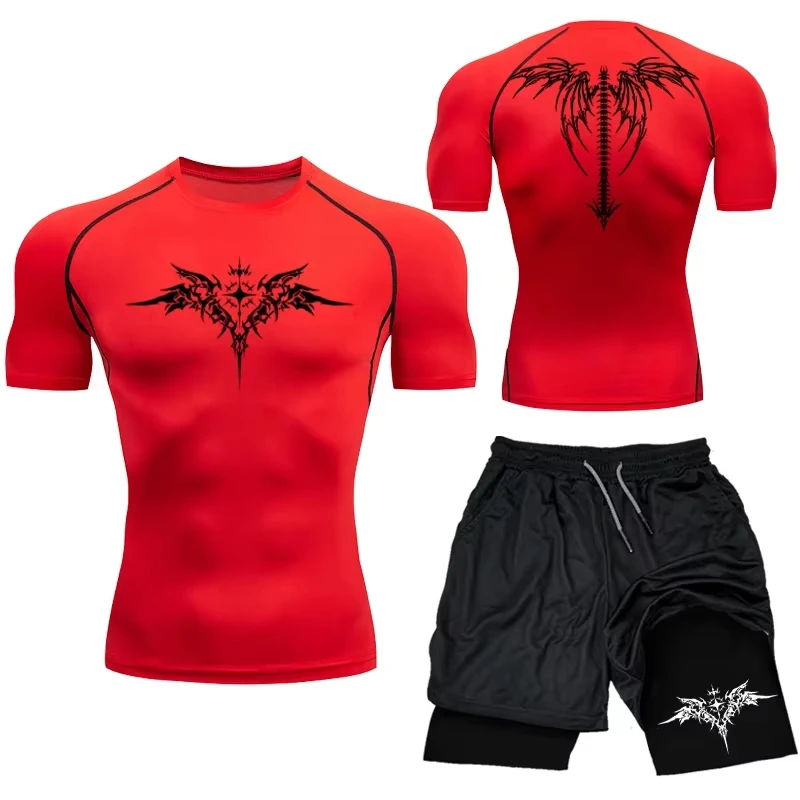 Nuevo conjunto deportivo de compresión MMA para hombre, pantalones | Ropa de hombre · Omeda.es - Imagen 10