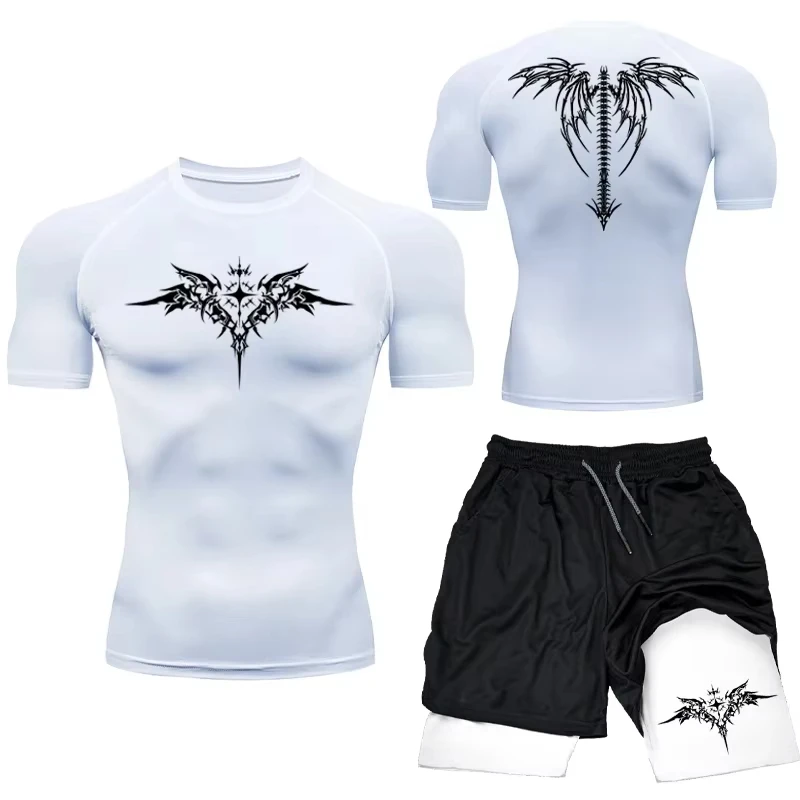 Nuevo conjunto deportivo de compresión MMA para hombre, pantalones | Ropa de hombre · Omeda.es - Imagen 6