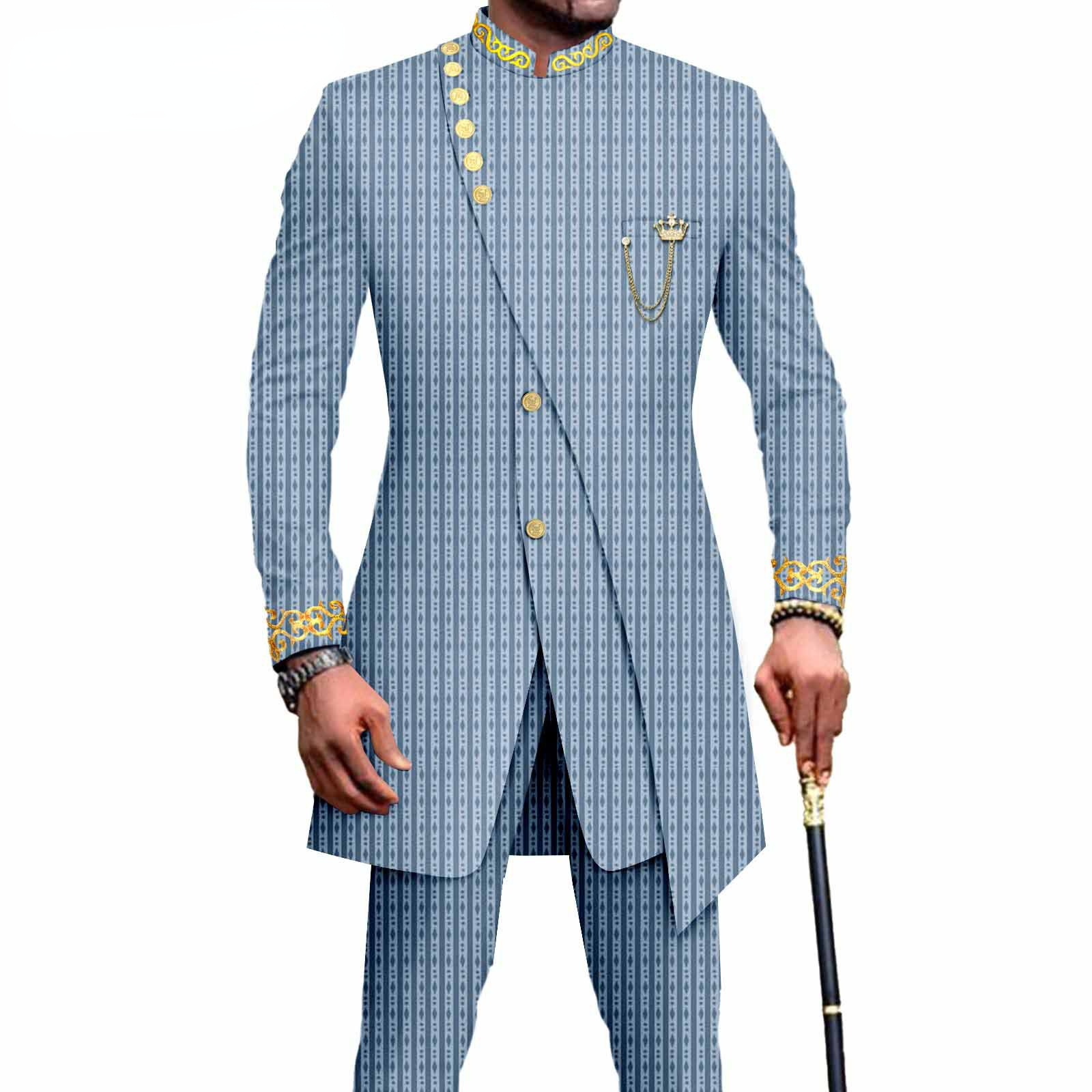 Nuevo traje informal para hombre, conjunto ajustado de dos piezas, | Ropa de hombre · Omeda.es - Imagen 16