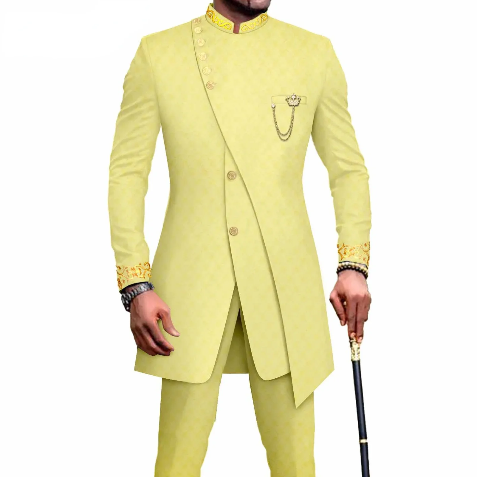 Nuevo traje informal para hombre, conjunto ajustado de dos piezas, | Ropa de hombre · Omeda.es - Imagen 34