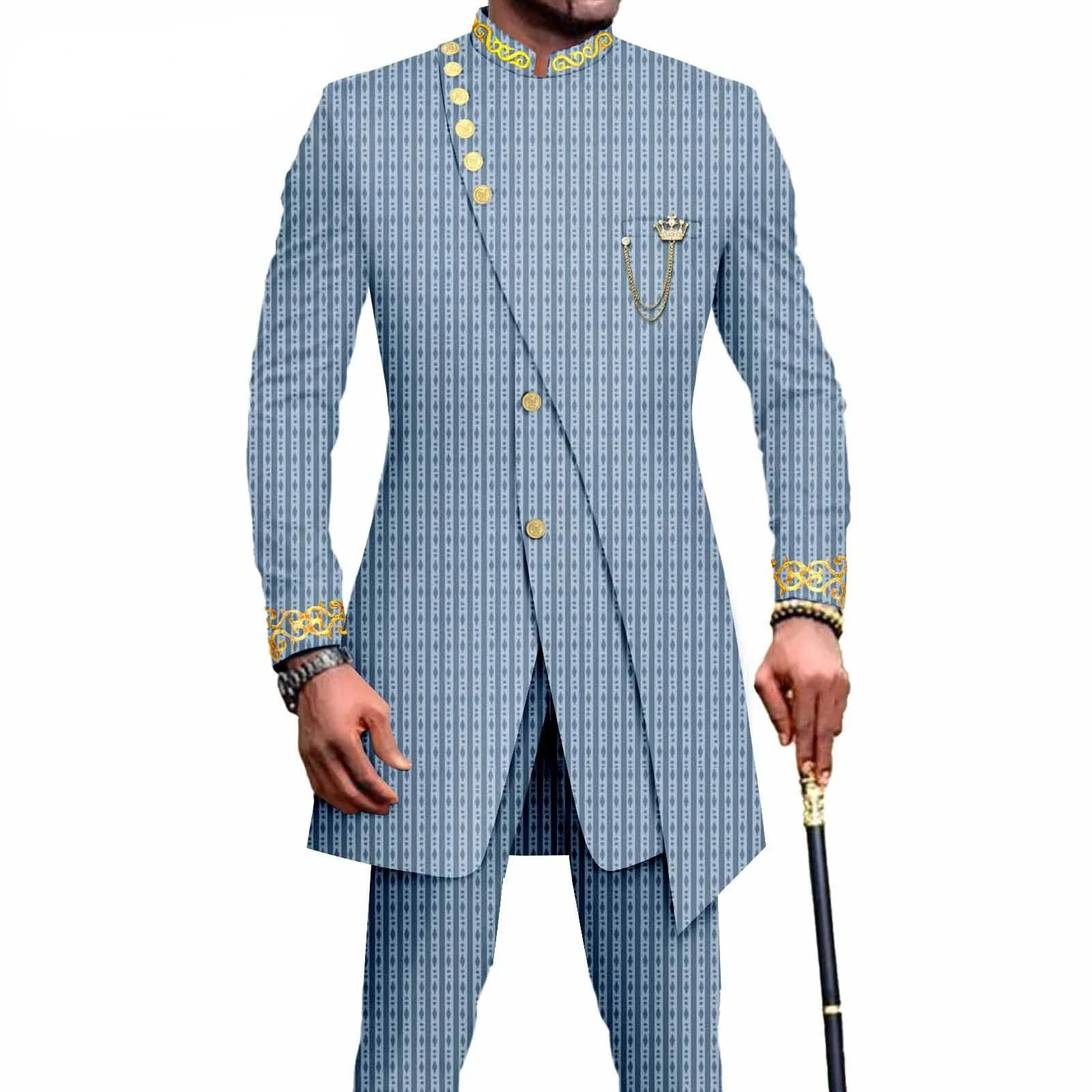 Nuevo traje informal para hombre, conjunto ajustado de dos piezas, | Ropa de hombre · Omeda.es - Imagen 46