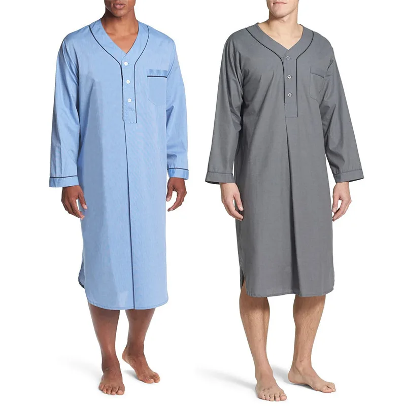 Nuevos pijamas para hombre, pijamas informales de manga larga con | Ropa de hombre · Omeda.es - Imagen 4