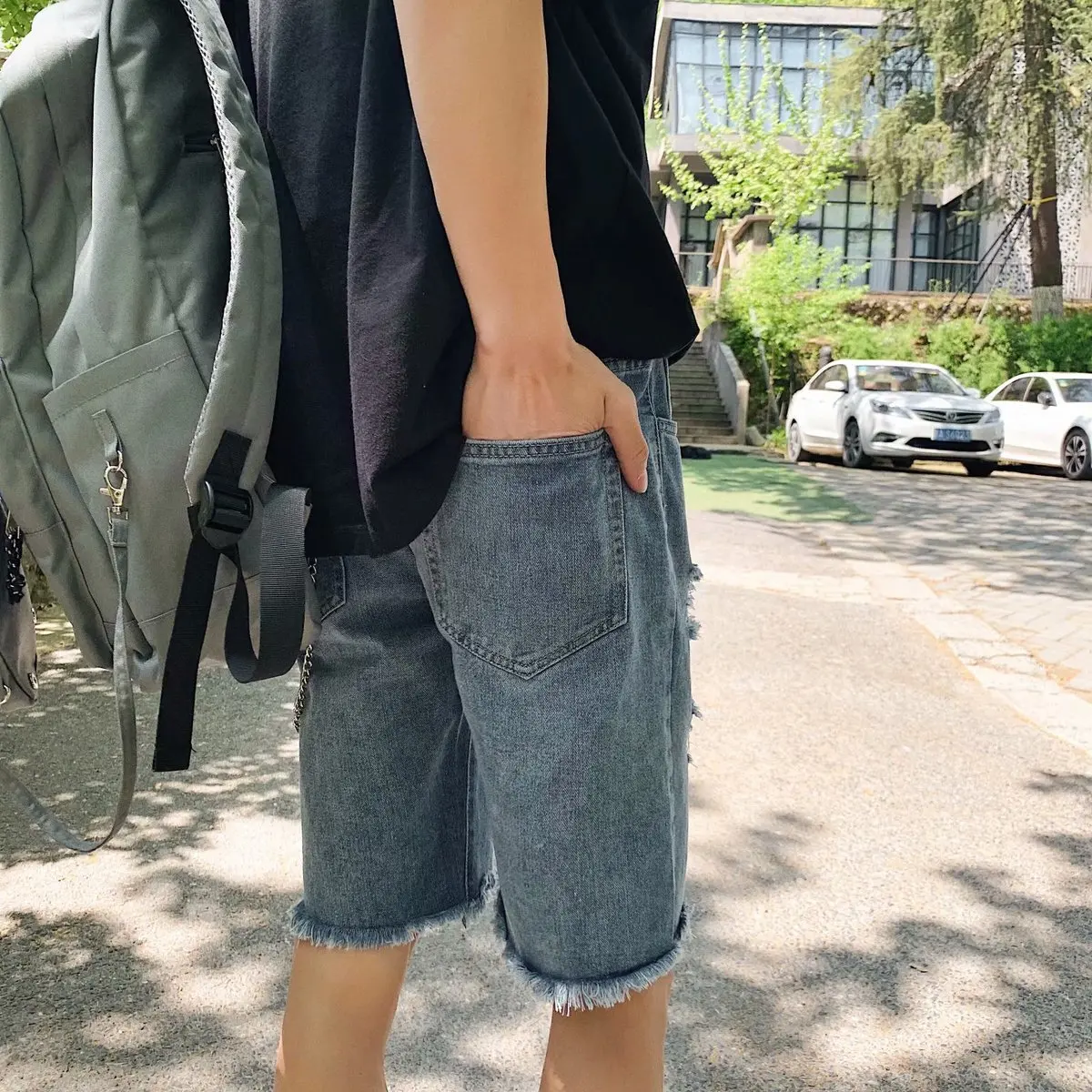 Pantalón de hombre, pantalones vaqueros de cintura alta, pantalones | Ropa de hombre · Omeda.es - Imagen 16