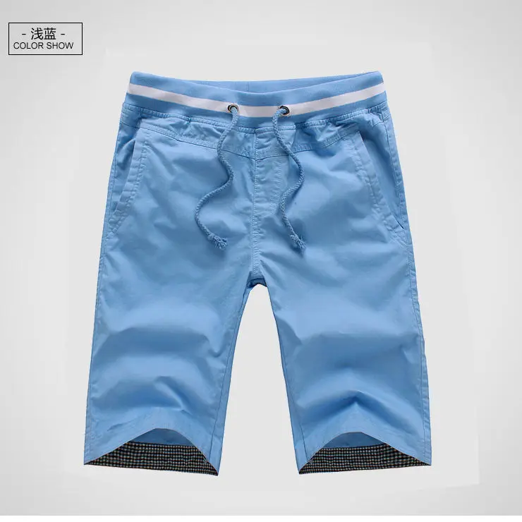 Pantalones cortos de algodón para hombre, Bermudas informales a la | Ropa de hombre · Omeda.es - Imagen 4