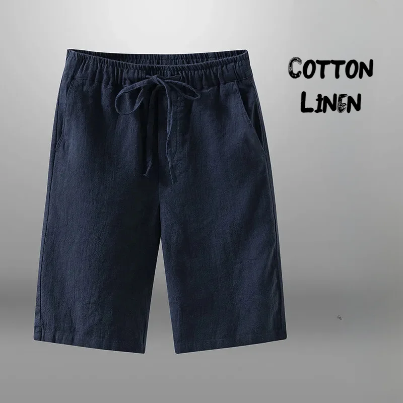 Pantalones cortos de algodón y lino para hombre, Shorts de playa | Ropa de hombre · Omeda.es - Imagen 5