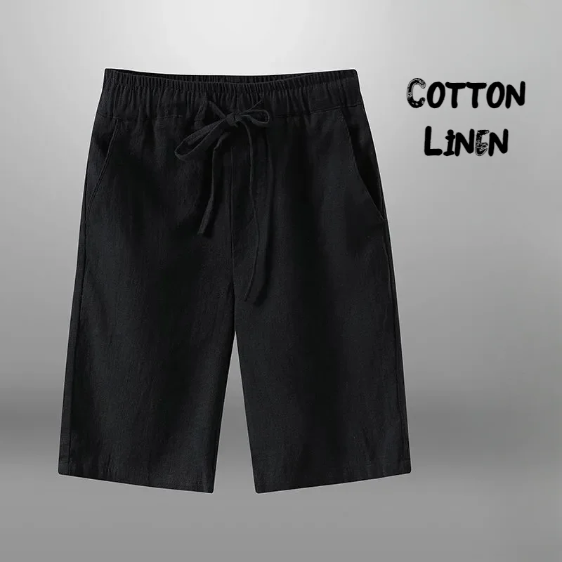 Pantalones cortos de algodón y lino para hombre, Shorts de playa | Ropa de hombre · Omeda.es - Imagen 7