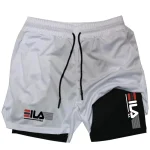 Pantalones cortos deportivos dos en uno para hombre, ropa deportiva | Ropa de hombre · Omeda.es
