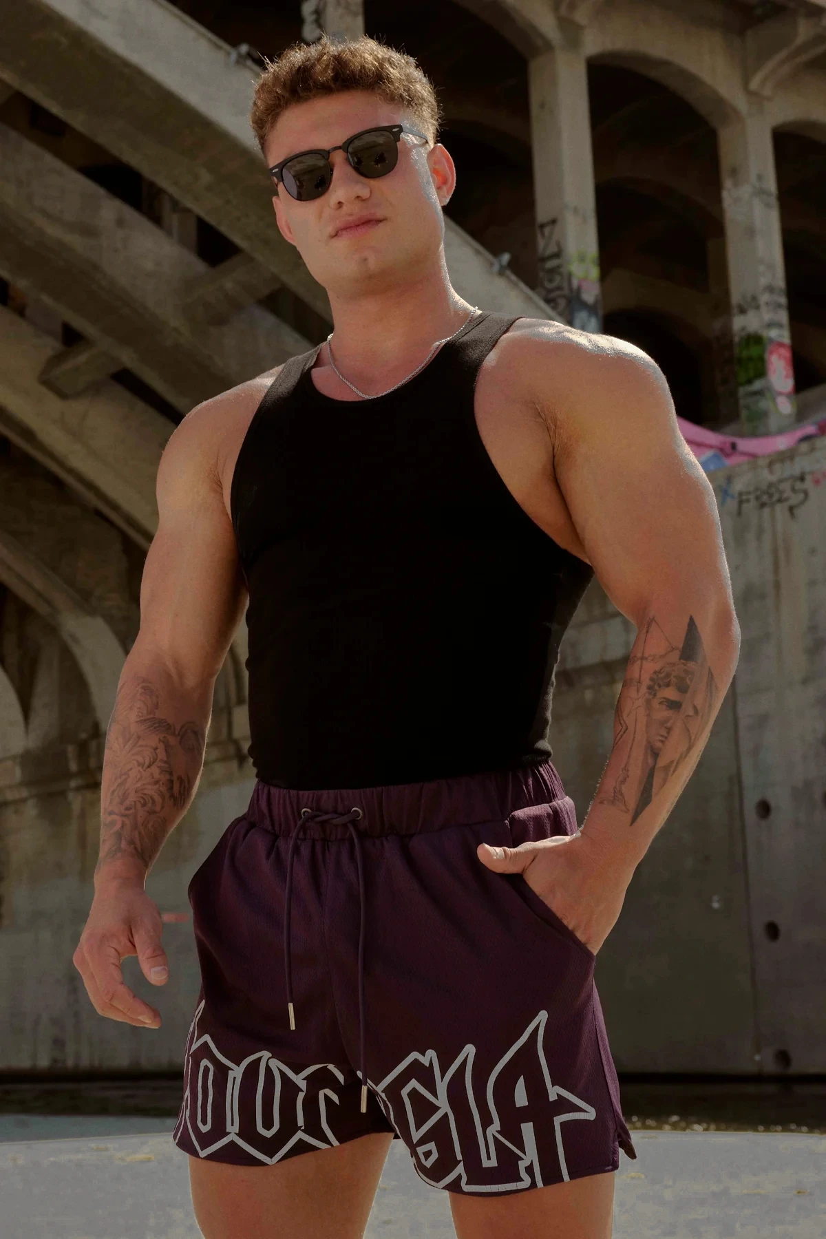 Pantalones cortos deportivos para gimnasio para hombre, ropa de | Ropa de hombre · Omeda.es - Imagen 6