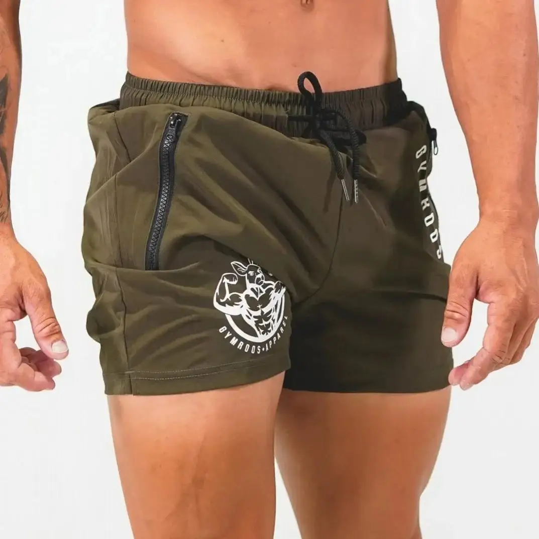 Pantalones cortos deportivos para hombre, entrenamiento de gimnasio, | Ropa de hombre · Omeda.es - Imagen 10