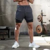 Pantalones cortos de fitness para hombres moda transpirable dos en | Ropa de hombre · Omeda.es