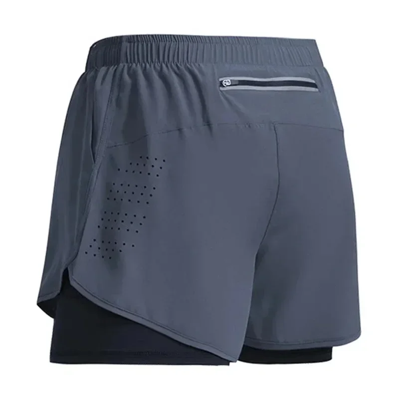 Pantalones cortos para hombre 2 en 1, pantalones cortos deportivos | Ropa de hombre · Omeda.es - Imagen 4