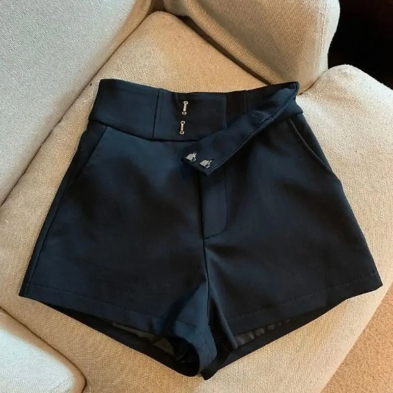 Pantalones cortos Mooyufon para mujer, pantalones cortos negros, | Ropa de hombre · Omeda.es - Imagen 12