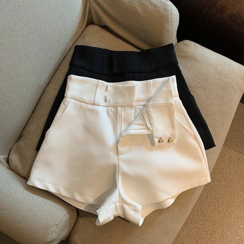 Pantalones cortos Mooyufon para mujer, pantalones cortos negros, | Ropa de hombre · Omeda.es - Imagen 4