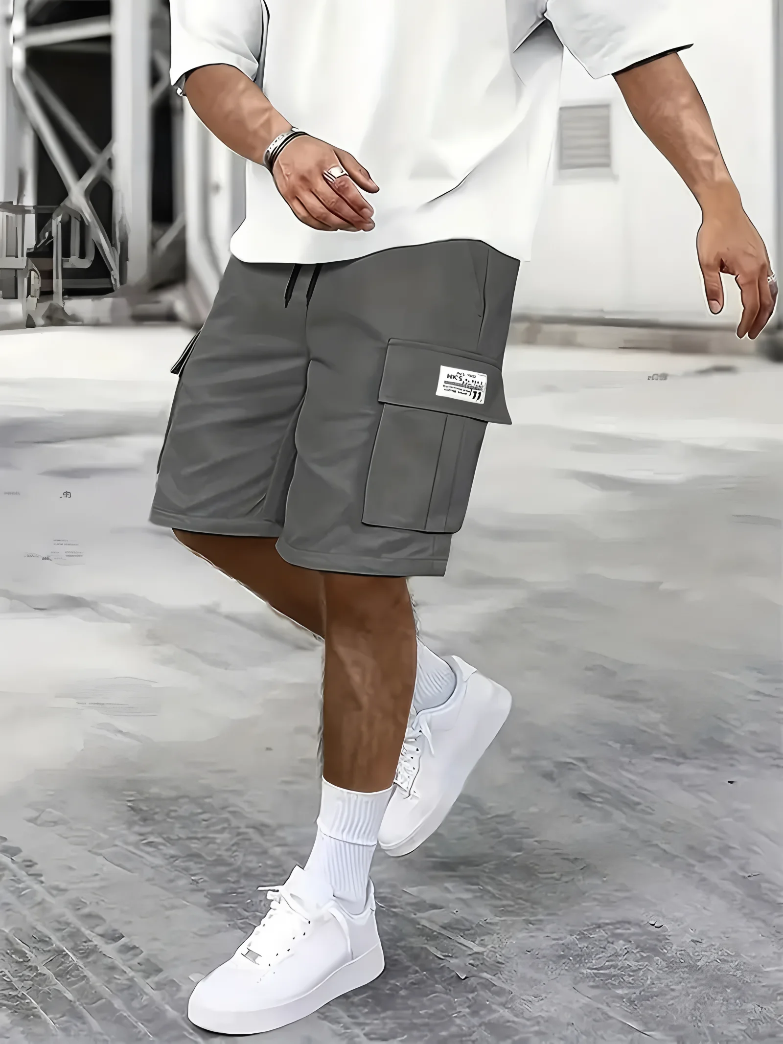 Pantalones cortos de trabajo para hombre; comodidad de verano; | Ropa de hombre · Omeda.es - Imagen 3
