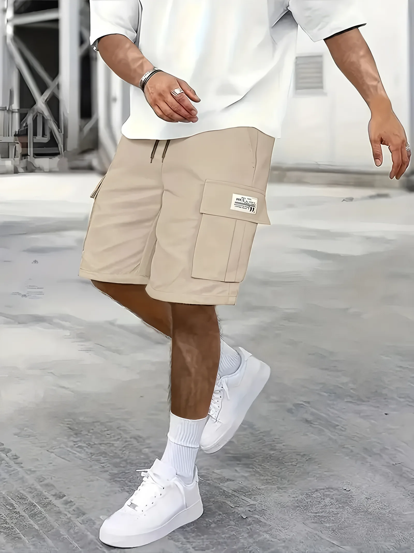 Pantalones cortos de trabajo para hombre; comodidad de verano; | Ropa de hombre · Omeda.es - Imagen 7
