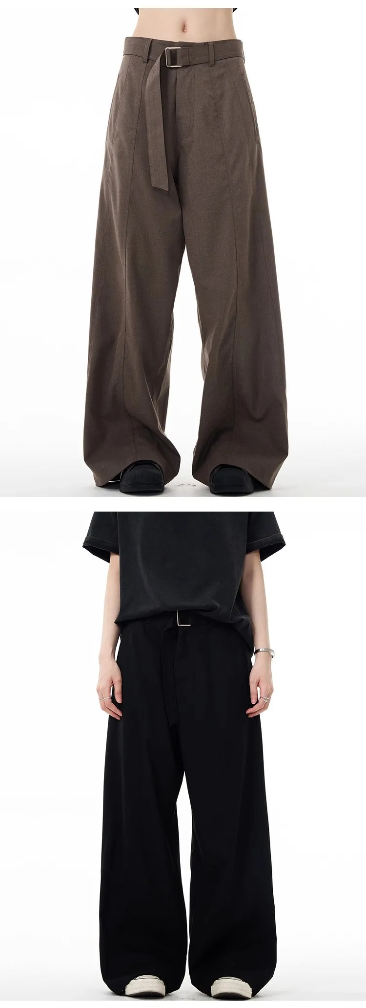 Pantalones drapeados de gama alta de marca de moda americana para | Ropa de hombre · Omeda.es - Imagen 11