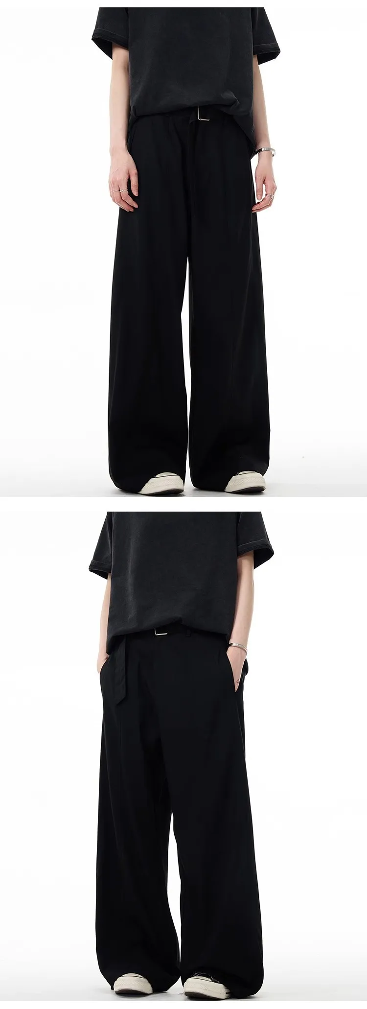 Pantalones drapeados de gama alta de marca de moda americana para | Ropa de hombre · Omeda.es - Imagen 12