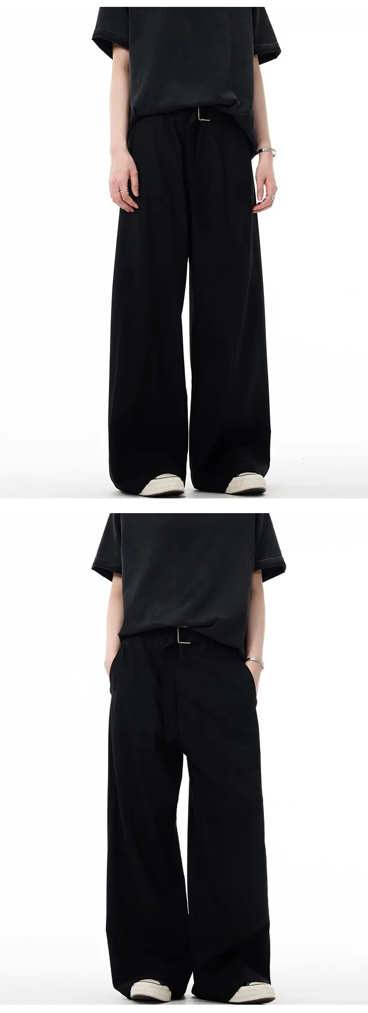 Pantalones drapeados de gama alta de marca de moda americana para | Ropa de hombre · Omeda.es - Imagen 13