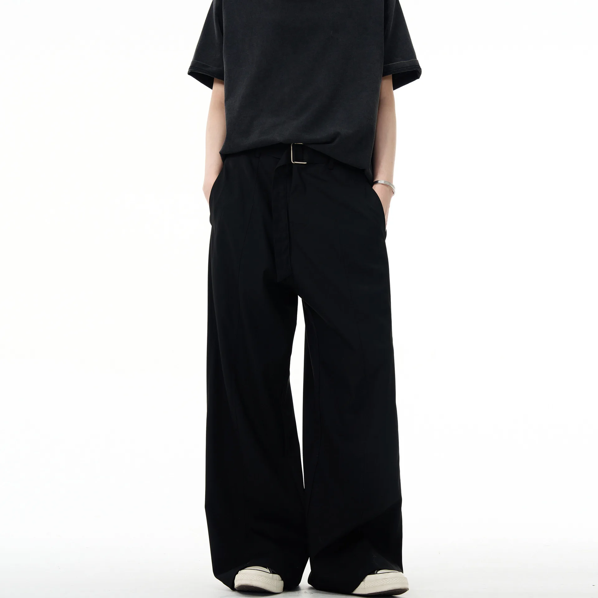 Pantalones drapeados de gama alta de marca de moda americana para | Ropa de hombre · Omeda.es - Imagen 16