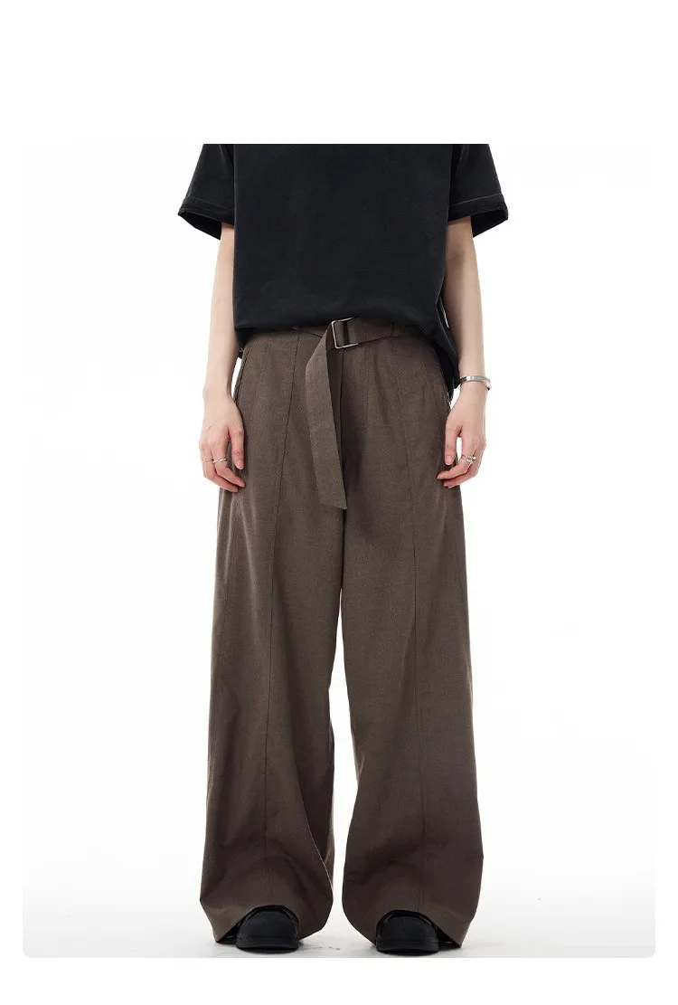 Pantalones drapeados de gama alta de marca de moda americana para | Ropa de hombre · Omeda.es - Imagen 3