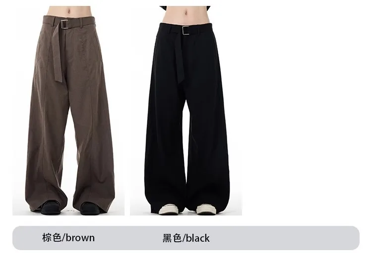 Pantalones drapeados de gama alta de marca de moda americana para | Ropa de hombre · Omeda.es - Imagen 4