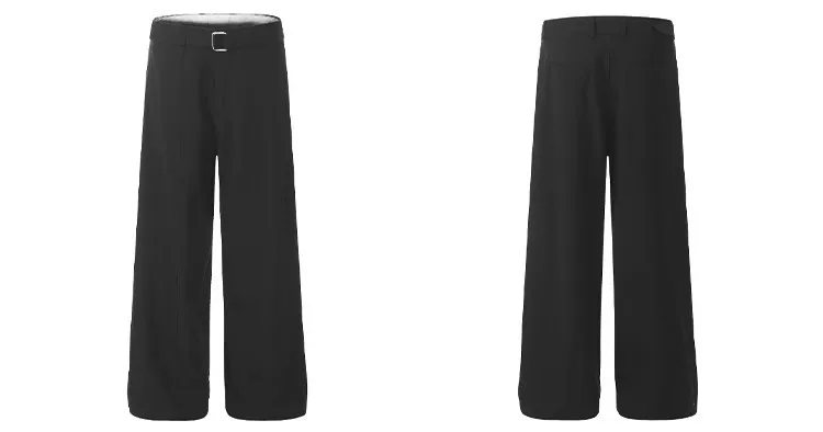 Pantalones drapeados de gama alta de marca de moda americana para | Ropa de hombre · Omeda.es - Imagen 6