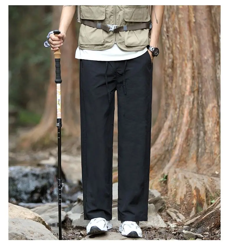 Pantalones de hombre 2025 verano moda estilo fino pantalones casuales | Ropa de hombre · Omeda.es - Imagen 14