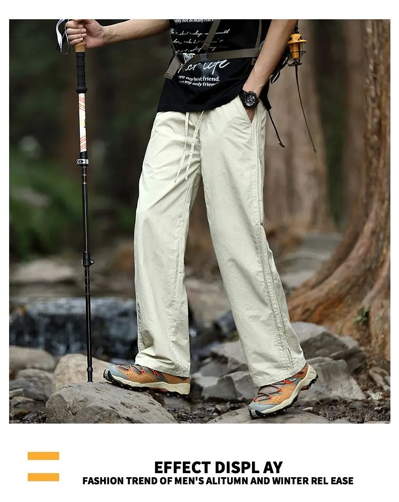 Pantalones de hombre 2025 verano moda estilo fino pantalones casuales | Ropa de hombre · Omeda.es - Imagen 3