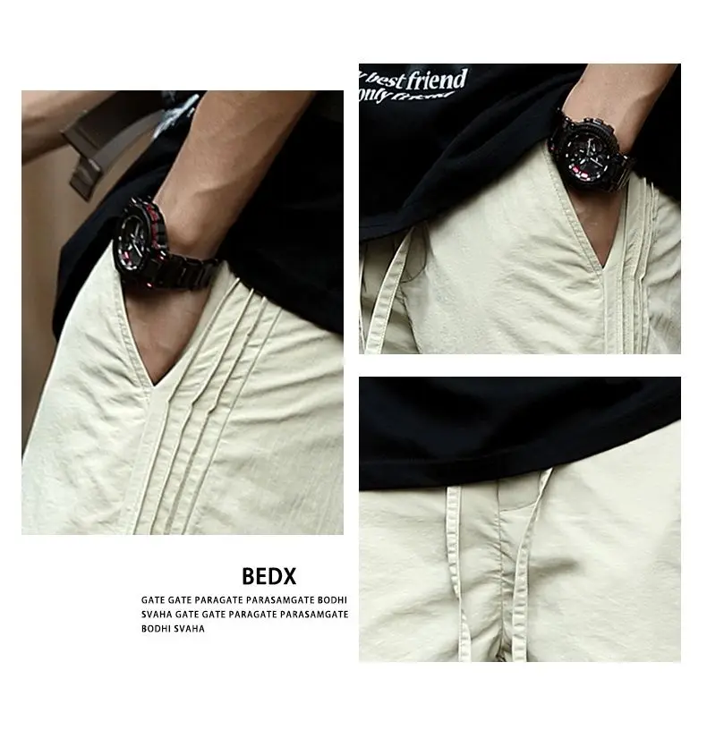 Pantalones de hombre 2025 verano moda estilo fino pantalones casuales | Ropa de hombre · Omeda.es - Imagen 5