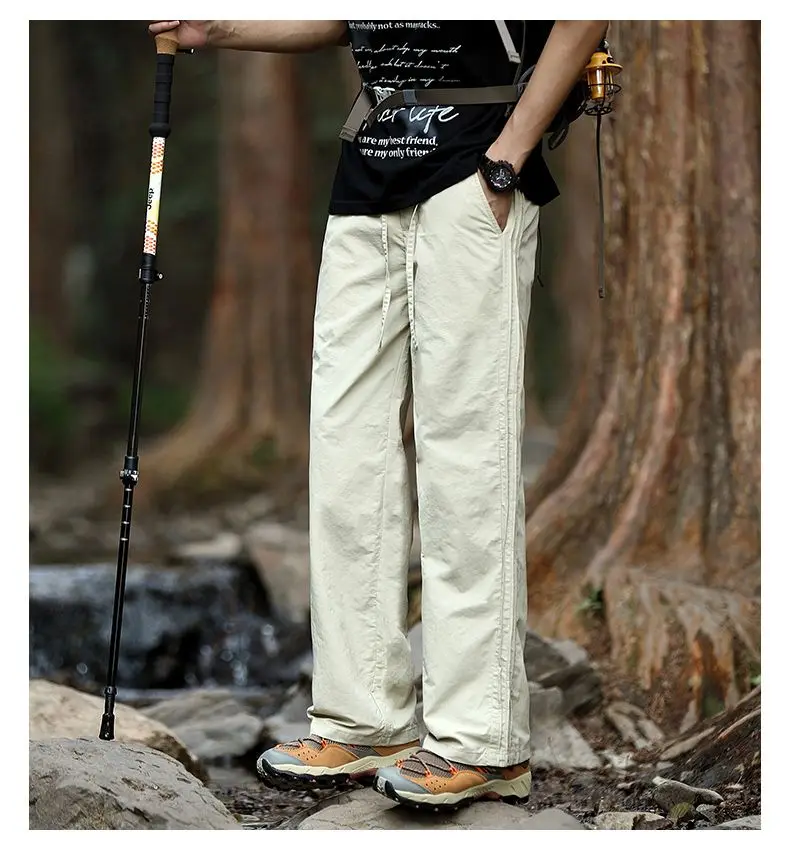 Pantalones de hombre 2025 verano moda estilo fino pantalones casuales | Ropa de hombre · Omeda.es - Imagen 7