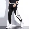 Pantalones negros para hombre, Jogger con cordón de Hip Hop, | Ropa de hombre · Omeda.es